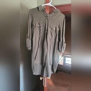 Athleta Button Up Women's Size Large